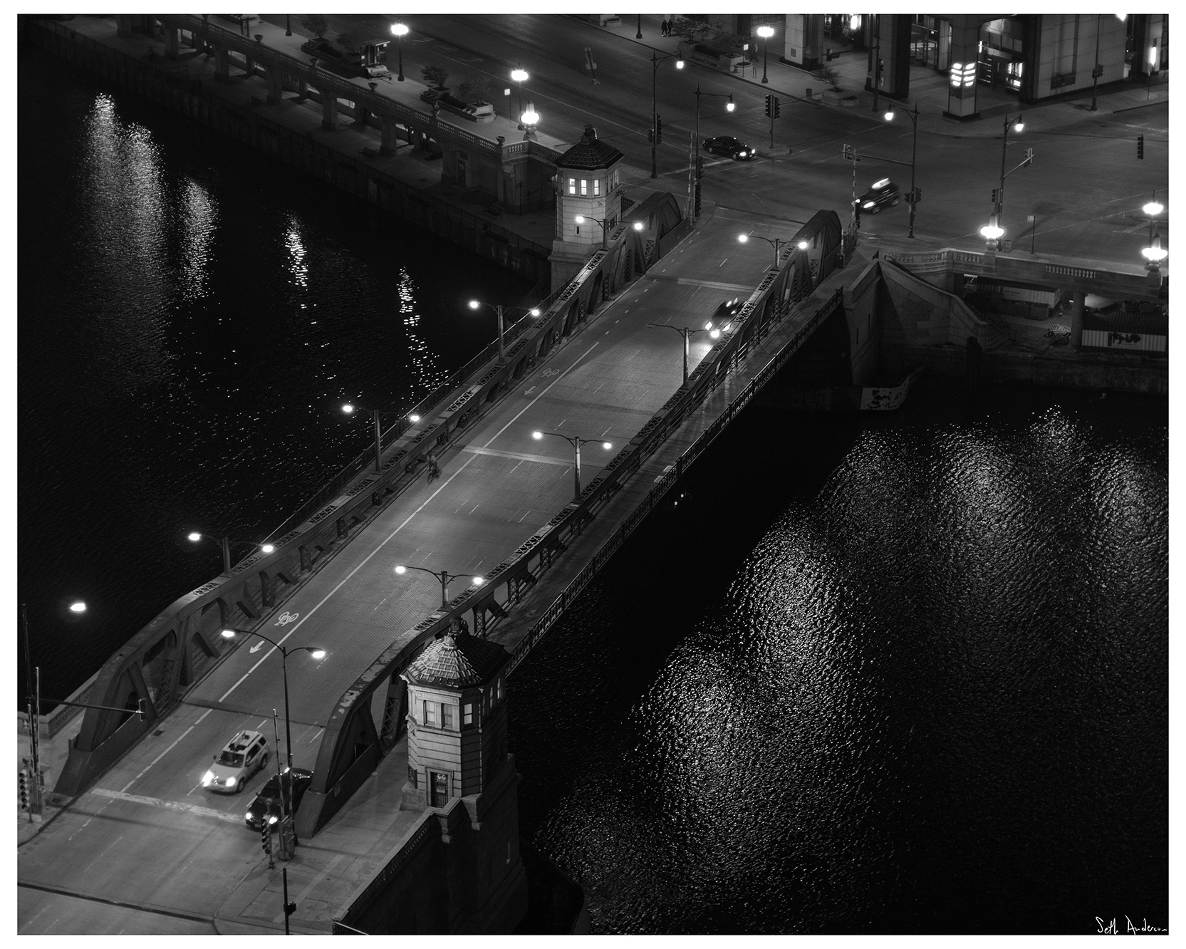 Franklin Street Bridge at NightFranklin Street Bridge at Night