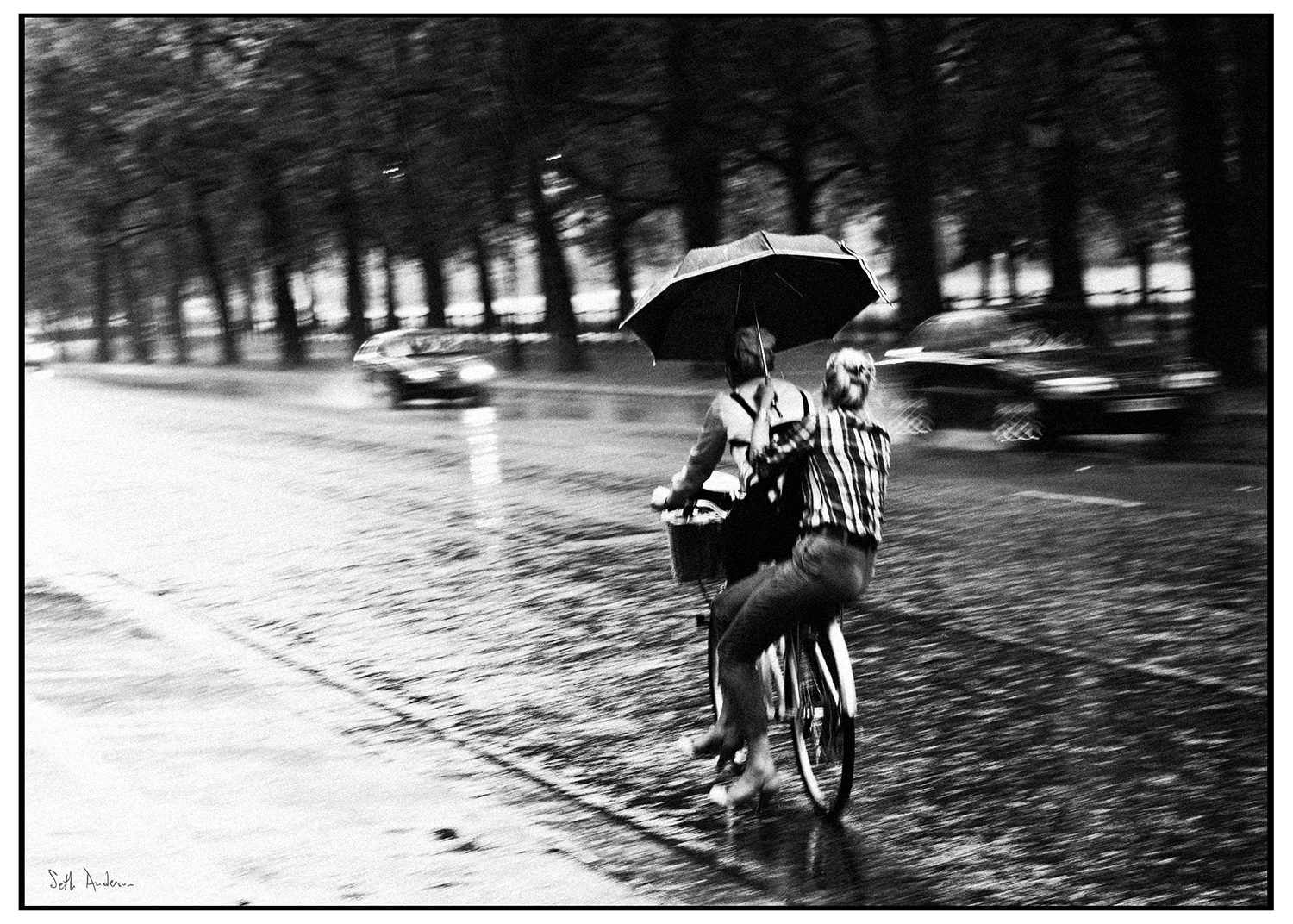 Just Biking in the Rain